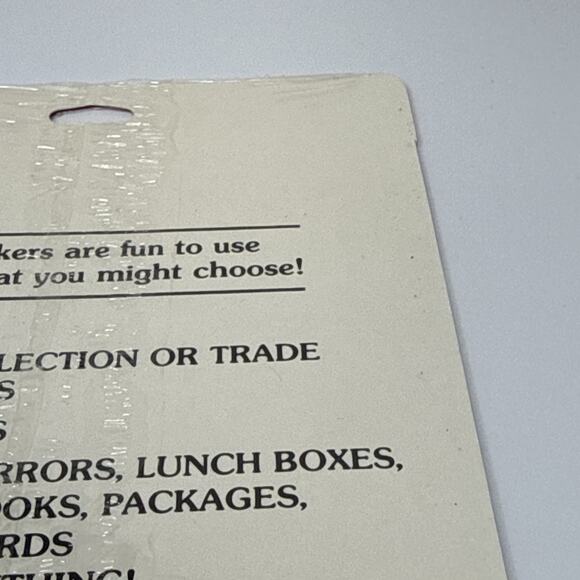 MINT NOS 1983 Hallmark Scratch ’N Sniff Stickers - Strawberry Scent/Theme - Picture 14 of 14